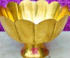 Brass Flower Bowl – A Traditional and Elegant Gift Item