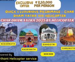 Quick & Luxurious Pilgrimage – Char Dham Yatra via Helicopter