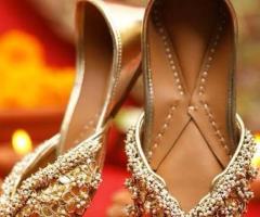 Elegant Gulbhahar Punjabi Juttis - Handmade for You!
