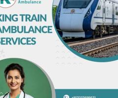 Get the best care during your transfer in King Train Ambulance in Bangalore