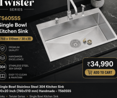 Buy Best Single Bowl Kitchen Sink Online