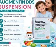 Augmentin DDS Suspension Syrup | Pediatric Bacterial Infection Treatment