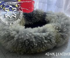 Best dog beds, large, luxury sheepskin dog beds by Adam Leather