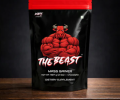 Kobra's The Beast Mass - Plant-Based Gainer, ₹299 Launch Offer
