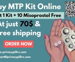 Buy MTP Kit Online: Get 1 Kit + 10 Misoprostol Free