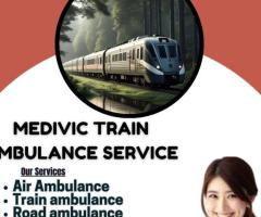 Medivic Train Ambulance in Ranchi is a reliable name for medical transportation