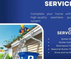 Save your home from costly repairs Professional gutter cleaning services