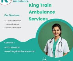Choose King Train Ambulance in Kolkata for Urgent Medical Transfer
