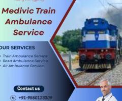 Medivic Train Ambulance provides safe and affordable medical transfers in Jabalpur