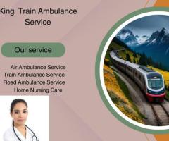 King Train Ambulance Service in Lucknow is the Best Option for Shifting