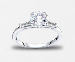 Minneapolis Three Stone Engagement Ring