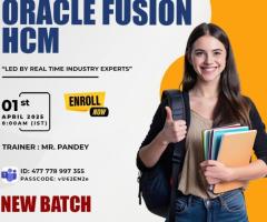 New Batch Launch - Oracle Fusion HCM Training Course