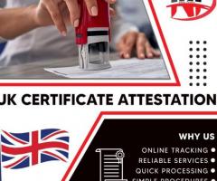 UK Certificate attestation