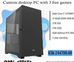 Powerful XGAMERtechnologies core i7 14th gen PC