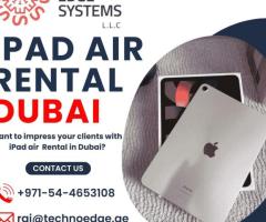 What Events Need iPad Air Rentals in Dubai?