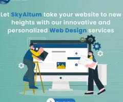 create impressive website with Skyaltum best website design company in RT Nagar Bangalore.