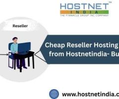 Cheap Reseller Hosting in India from Hostnetindia- Buy Now
