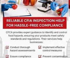Reliable CFIA Inspection Help for Hassle-Free Compliance