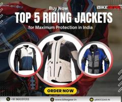 Buy Now Top 5 Riding Jackets for Maximum Protection in India