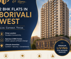 2 BHK Flats in Borivali West | Premium 2 BHK Apartments by Shelaji Group