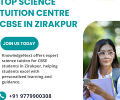 Top Science Tuition Centre CBSE in Zirakpur