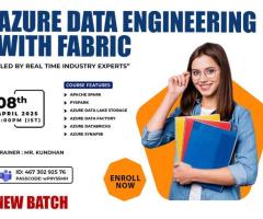 Azure Data Engineer with Fabric New Online Batch Starting April 8th