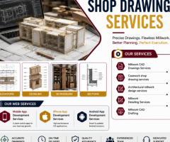 Millwork CAD Drawings Services USA | Casework Shop Drawing & Architectural Millwork Detailing