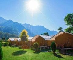Riverside Camping in Rishikesh