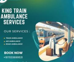 Always choose King Train Ambulance for Patient Safety in Patna