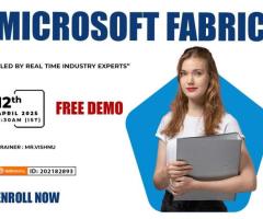 Microsoft Fabric Online Training Free Demo on 12th April