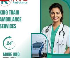 King Train Ambulance in Delhi are equipped with medical equipment for transfer