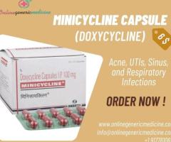 Fast-Acting Doxycycline Antibiotic for Clear Skin | Buy now at Onlinegenericmedicine