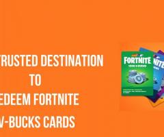 Your Trusted Destination to Redeem Fortnite V-Bucks Cards
