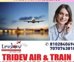 Frequently Travel By Tridev Air Ambulance in Dibrugarh to Hospital Treatment