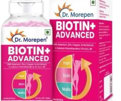 Dr. Morepen Biotin Tablets - Best Biotin for Hair Growth & Skin