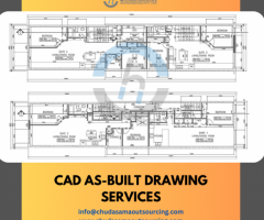 CAD As-built Drawing Services - Chudasama Outsourcing