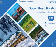 Book Best Kashmir Tour Packages With Tatkal Travels