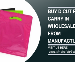 Buy D Cut Plastic Carry in Wholesale Price from Manufacturer – Singhal Industries
