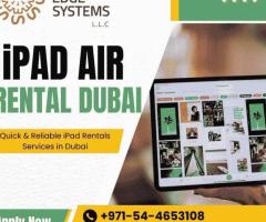 Professional iPad Air Rental Dubai
