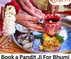 Book a Pandit Ji For Bhumi Puja at Your Convenience