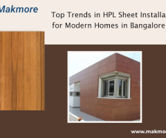 HPL Sheet Installation