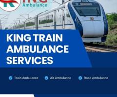 King Train Ambulance in Mumbai transfers patients with a trained medical team
