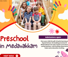 Preschool in Medavakkam – Squad School