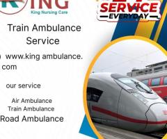 King Train Ambulance Service in Siliguri the safest solution