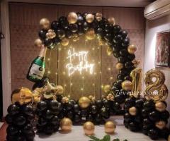 "Balloonscape: Infuse Your Memorable Moments with Colorful Elegance through Balloon Decorations"