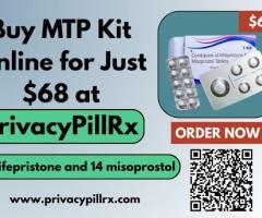 Buy MTP Kit Online for Just $68 at PrivacyPillRx