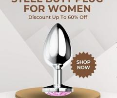 Buy Glossy Steel Butt Plug Online With 60% Off Call 9836794089