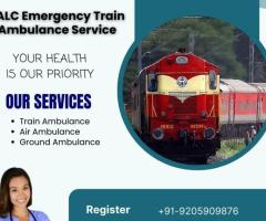 FALC Emergency Train Ambulance Coordinates with Doctors on Both Sides in Lucknow