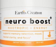 Neuro Boost Supports Memory Retention, Mood, Mental Clarity & Focus