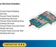 Cost-Efficient Precast Panel Detailing Services offered in Michigan for quality output.